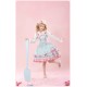 Mademoiselle Pearl Sanrio Cinnamoroll Cherry Themed Blouse Cutsew JSK and OP(Reservation/2 Colours/Full Payment Without Shipping)